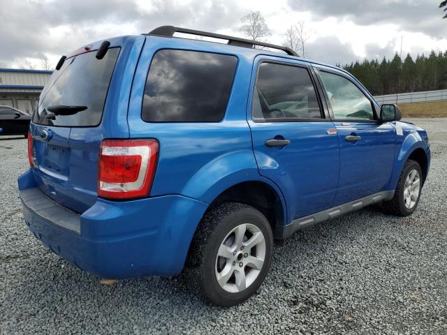 1FMCU0D79CKA91038 - 2012 FORD ESCAPE XLT BLUE photo 3