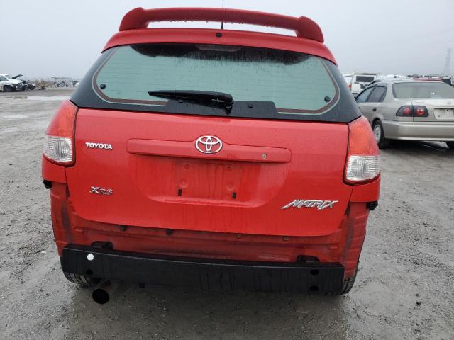 2T1KR32E33C112892 - 2003 TOYOTA COROLLA MA XR RED photo 6