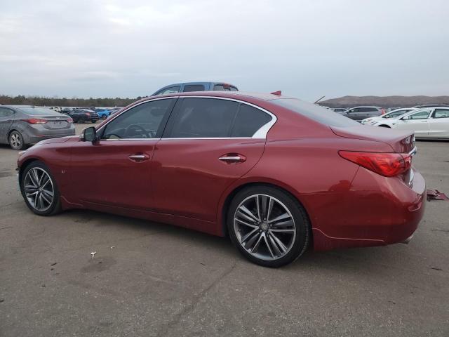 JN1BV7AP8EM680473 - 2014 INFINITI Q50 BASE RED photo 2