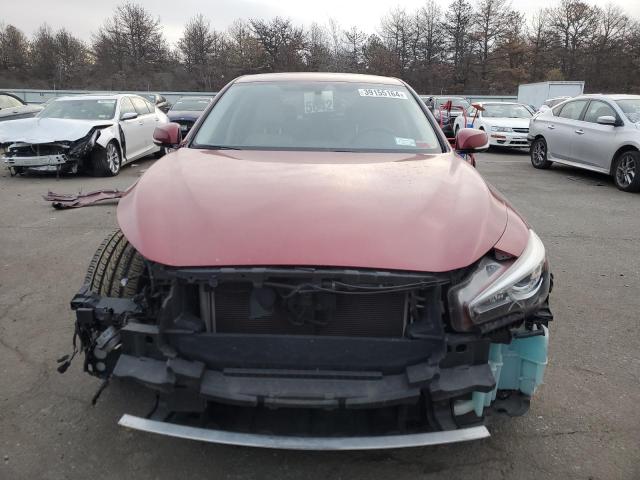 JN1BV7AP8EM680473 - 2014 INFINITI Q50 BASE RED photo 5