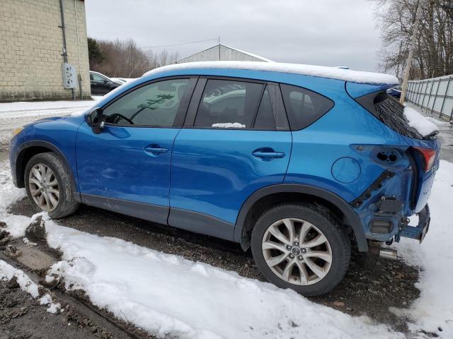 JM3KE4DE0D0113886 - 2013 MAZDA CX-5 GT BLUE photo 2