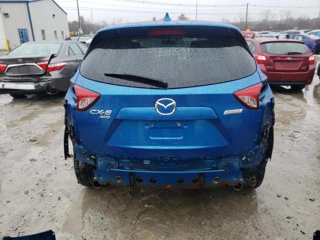 JM3KE4DE0D0113886 - 2013 MAZDA CX-5 GT BLUE photo 6