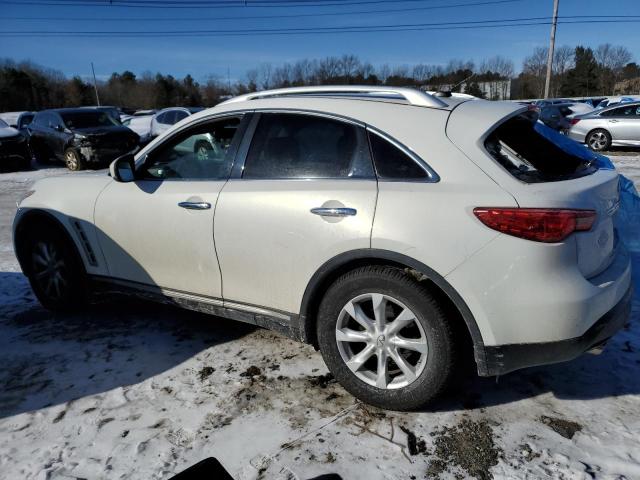 JNRAS18W29M154180 - 2009 INFINITI FX35 WHITE photo 2