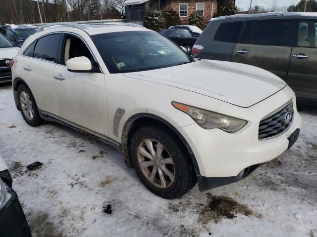 JNRAS18W29M154180 - 2009 INFINITI FX35 WHITE photo 4