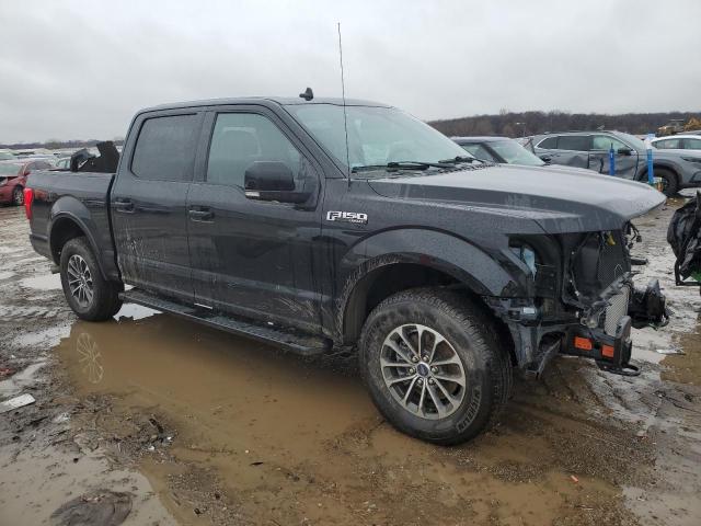 1FTEW1EG7JKF75606 - 2018 FORD F150 SUPERCREW BLACK photo 4