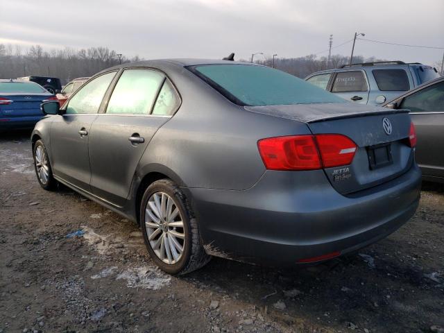 3VWL07AJ2EM219461 - 2014 VOLKSWAGEN JETTA SEL GRAY photo 2