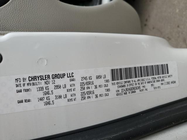 2C4JRGAG8DR636305 - 2013 RAM TRADESMAN WHITE photo 12