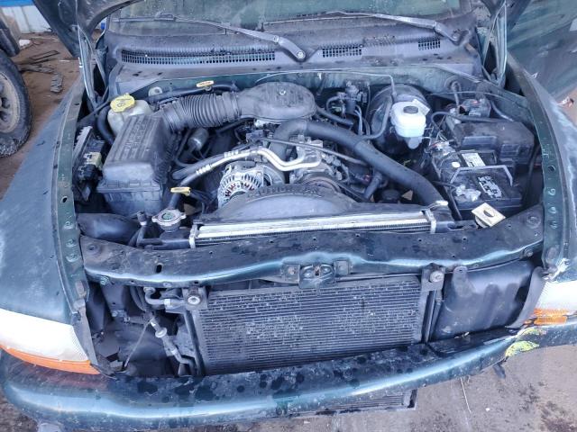 1B4HS28Z4XF560135 - 1999 DODGE DURANGO GREEN photo 12