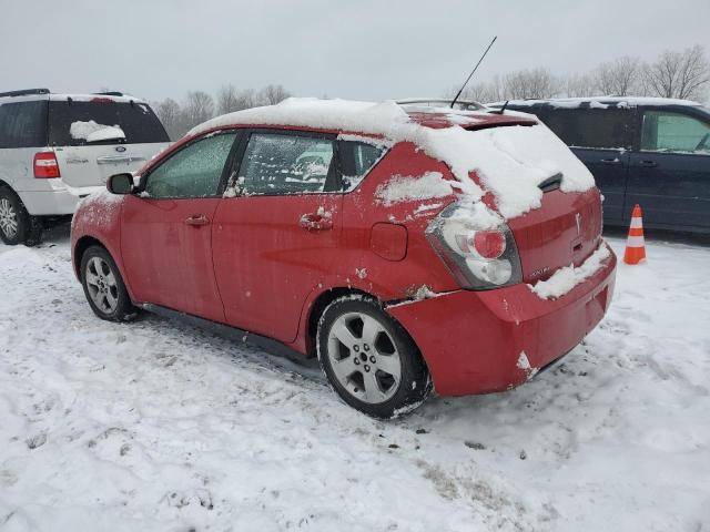 5Y2SM67049Z442195 - 2009 PONTIAC VIBE RED photo 2