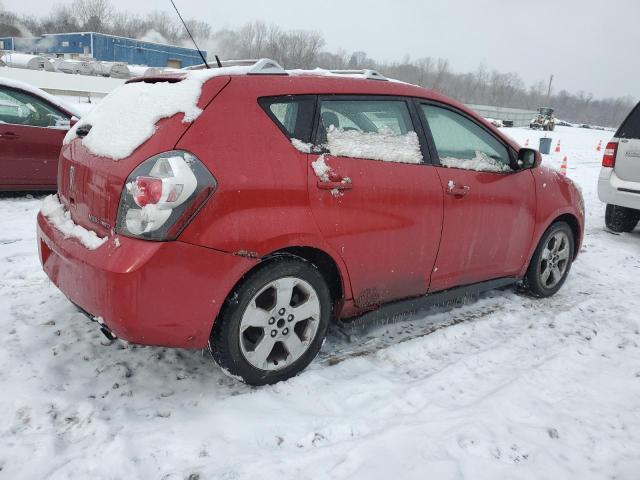 5Y2SM67049Z442195 - 2009 PONTIAC VIBE RED photo 3