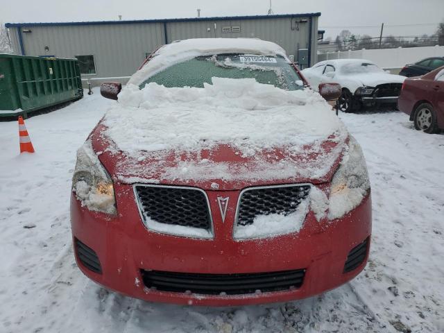 5Y2SM67049Z442195 - 2009 PONTIAC VIBE RED photo 5