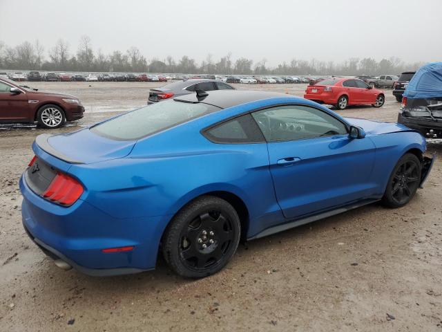 1FA6P8TH1L5183444 - 2020 FORD MUSTANG BLUE photo 3