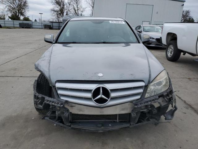 WDDGF54X68F044102 - 2008 MERCEDES-BENZ C 300 GRAY photo 5