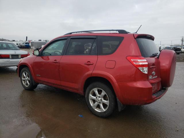 2T3BK31V79W008751 - 2009 TOYOTA RAV4 LIMITED RED photo 2