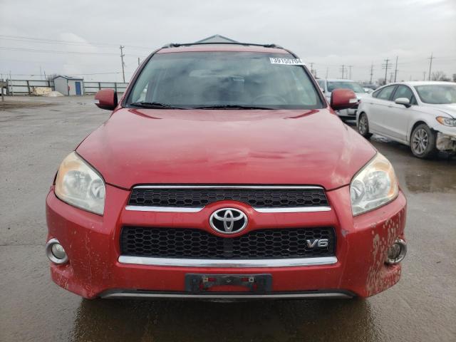 2T3BK31V79W008751 - 2009 TOYOTA RAV4 LIMITED RED photo 5