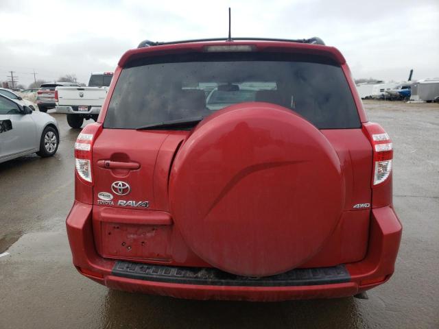 2T3BK31V79W008751 - 2009 TOYOTA RAV4 LIMITED RED photo 6