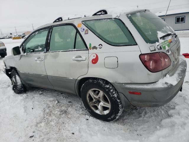 JT6HF10UXX0015441 - 1999 LEXUS RX 300 SILVER photo 2