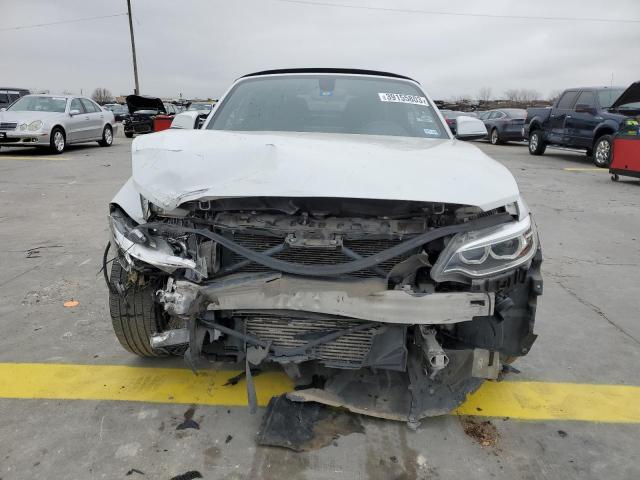 WBA1L9C5XGV767565 - 2016 BMW 228 XI SULEV WHITE photo 5