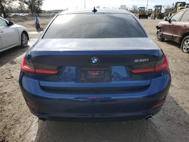 3MW5R1J01L8B10496 - 2020 BMW 330I BLUE photo 6