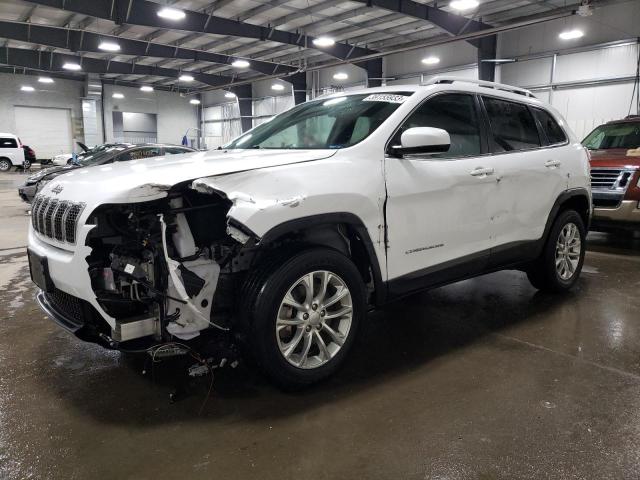 1C4PJMCB5KD309409 - 2019 JEEP CHEROKEE LATITUDE WHITE photo 1