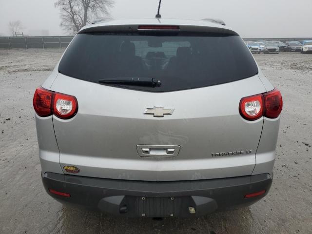 1GNLRGED8AS132671 - 2010 CHEVROLET TRAVERSE LT SILVER photo 6