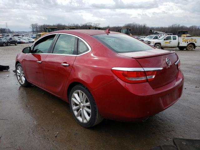 1G4PP5SK5D4159676 - 2013 BUICK VERANO RED photo 2
