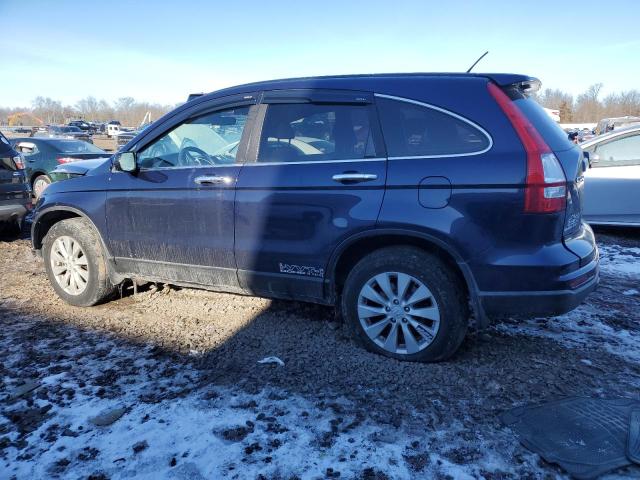 5J6RE3H37BL053802 - 2011 HONDA CR-V LX BLUE photo 2