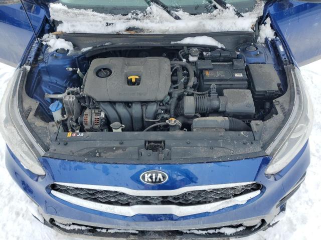 3KPF24AD7LE225444 - 2020 KIA FORTE FE BLUE photo 11