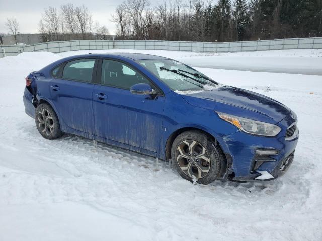 3KPF24AD7LE225444 - 2020 KIA FORTE FE BLUE photo 4