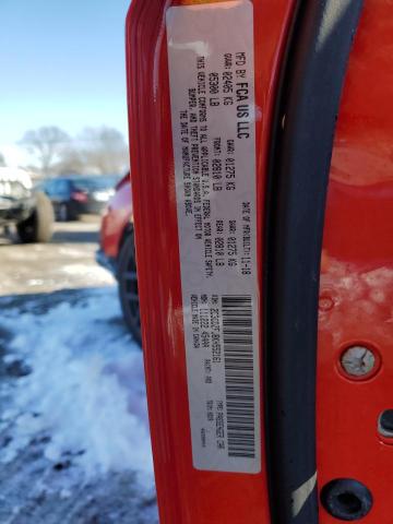 2C3CDZFJ8KH552161 - 2019 DODGE CHALLENGER R/T SCAT PACK RED photo 13