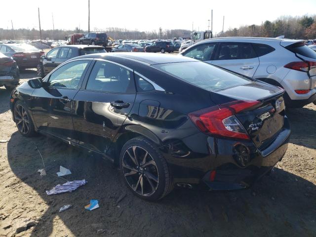 2HGFC2F89MH544610 - 2021 HONDA CIVIC SPORT BLACK photo 2