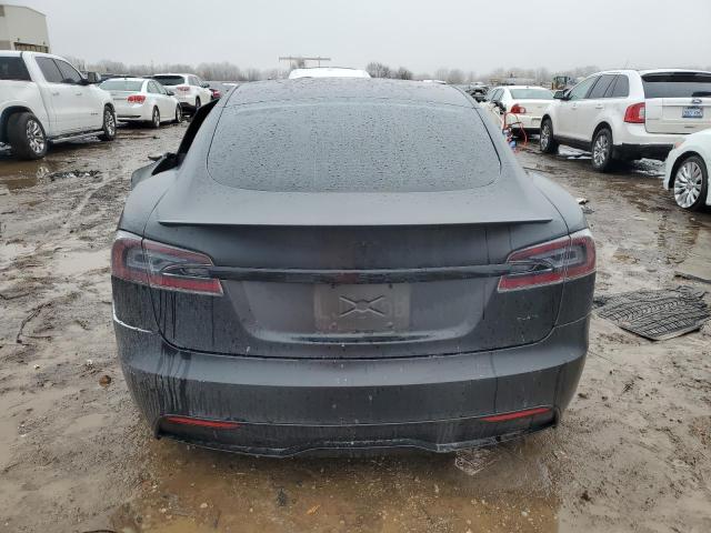 5YJSA1E65MF447133 - 2021 TESLA MODEL S BLACK photo 6