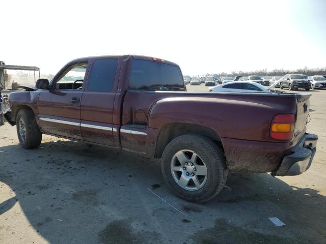 1GTEC19V51Z178629 - 2001 GMC NEW SIERRA C1500 BURGUNDY photo 2