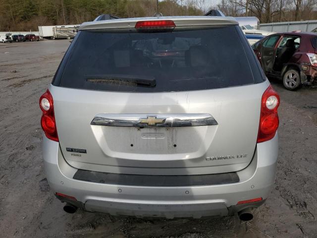 2GNFLHE37F6355127 - 2015 CHEVROLET EQUINOX LTZ SILVER photo 6