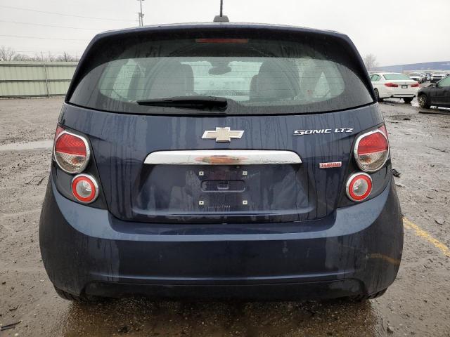 1G1JE6SB0G4138866 - 2016 CHEVROLET SONIC LTZ BLUE photo 6