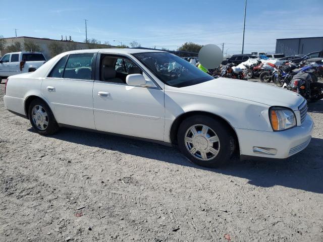 1G6KD54Y75U197102 - 2005 CADILLAC DEVILLE WHITE photo 4