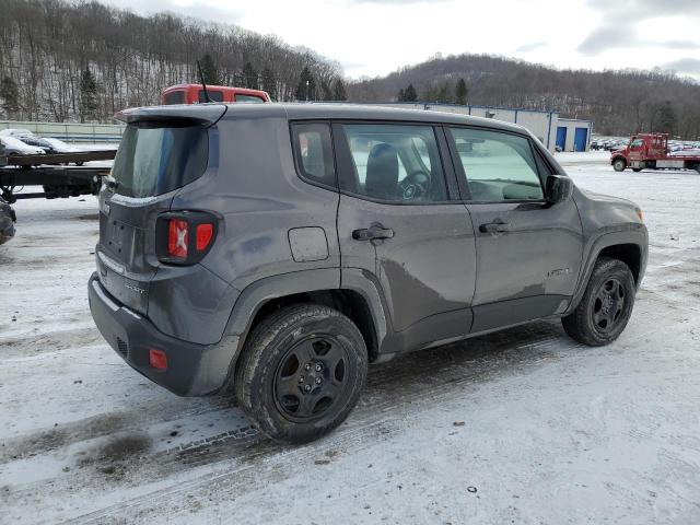 ZACNJBAB0LPL31669 - 2020 JEEP RENEGADE SPORT Մոխրագույն լուսանկար 3