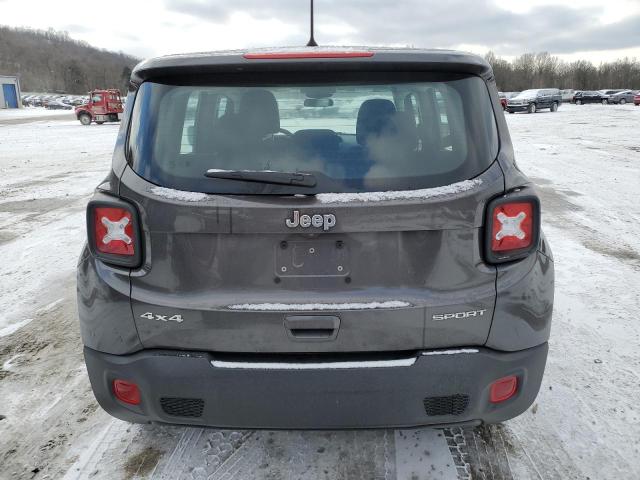 ZACNJBAB0LPL31669 - 2020 JEEP RENEGADE SPORT Մոխրագույն լուսանկար 6