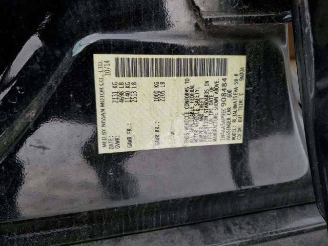 1N4AA5AP9EC908484 - 2014 NISSAN MAXIMA S BLACK photo 13