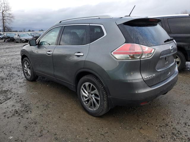 5N1AT2MV4EC773181 - 2014 NISSAN ROGUE S GRAY photo 2