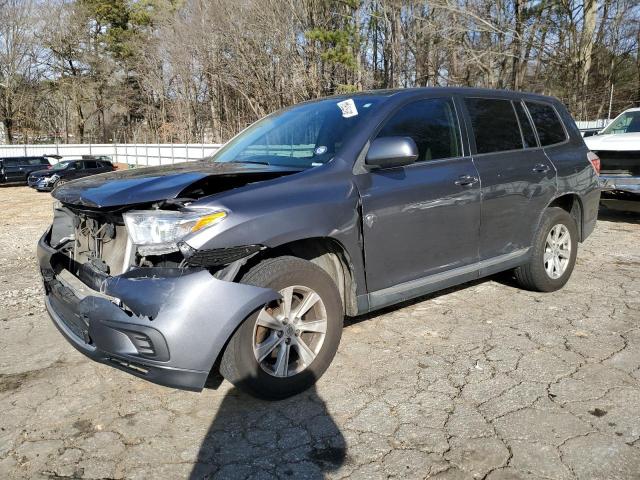 5TDZK3EH3DS123506 - 2013 TOYOTA HIGHLANDER BASE CHARCOAL photo 1