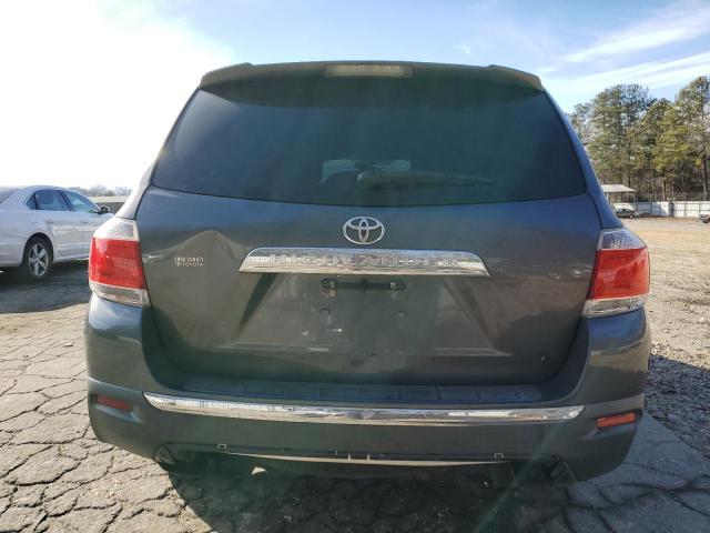 5TDZK3EH3DS123506 - 2013 TOYOTA HIGHLANDER BASE CHARCOAL photo 6