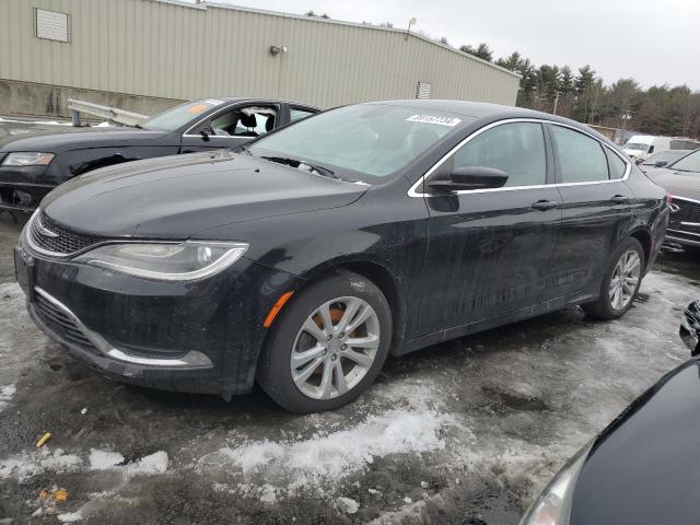 1C3CCCABXFN720850 - 2015 CHRYSLER 200 LIMITED BLACK photo 1