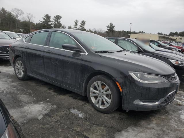 1C3CCCABXFN720850 - 2015 CHRYSLER 200 LIMITED BLACK photo 4