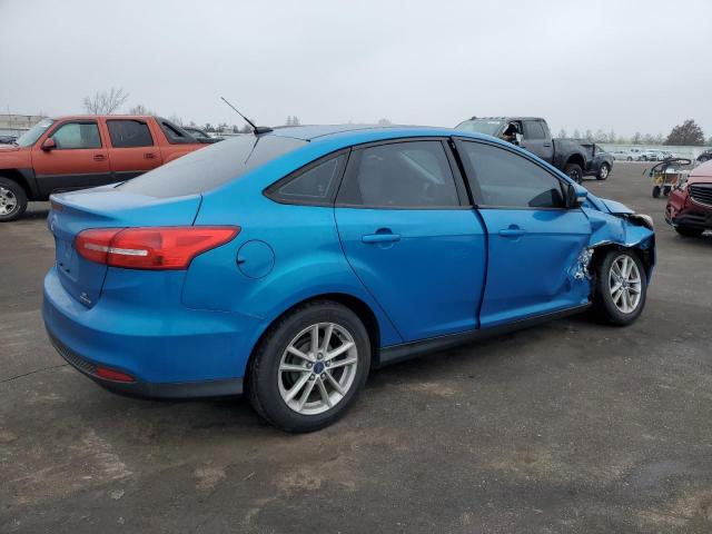 1FADP3F26FL227181 - 2015 FORD FOCUS SE BLUE photo 3