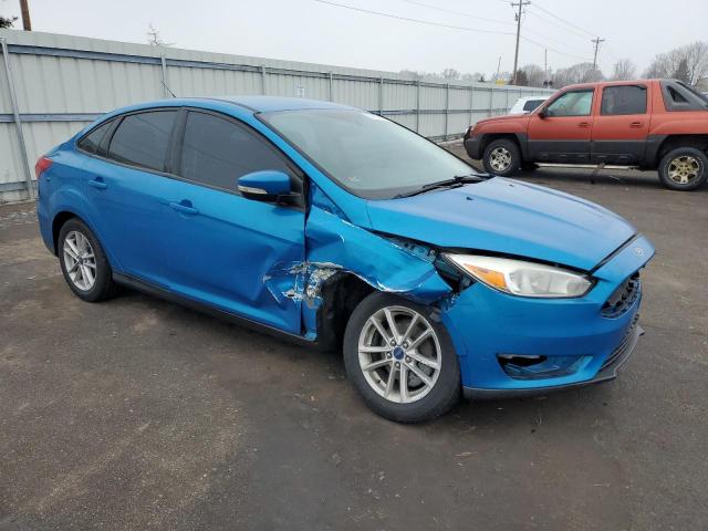 1FADP3F26FL227181 - 2015 FORD FOCUS SE BLUE photo 4