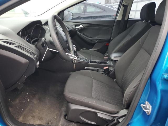 1FADP3F26FL227181 - 2015 FORD FOCUS SE BLUE photo 7