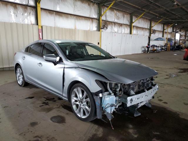 JM1GL1V52H1137219 - 2017 MAZDA 6 TOURING SILVER photo 4