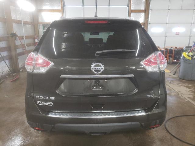 KNMAT2MT5GP646700 - 2016 NISSAN ROGUE S BLACK photo 6