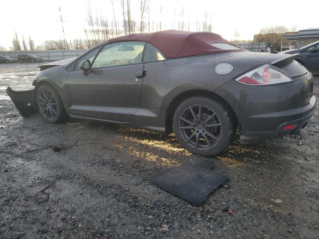 4A37L3ET2BE001860 - 2011 MITSUBISHI ECLIPSE SPYDER GT GRAY photo 2